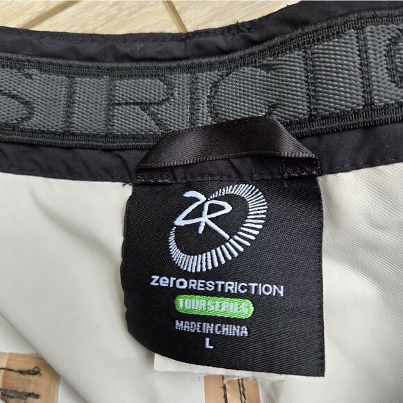 Zero Restriction tour series rain golf pants size large  adjustable waist black - Picture 3 of 13